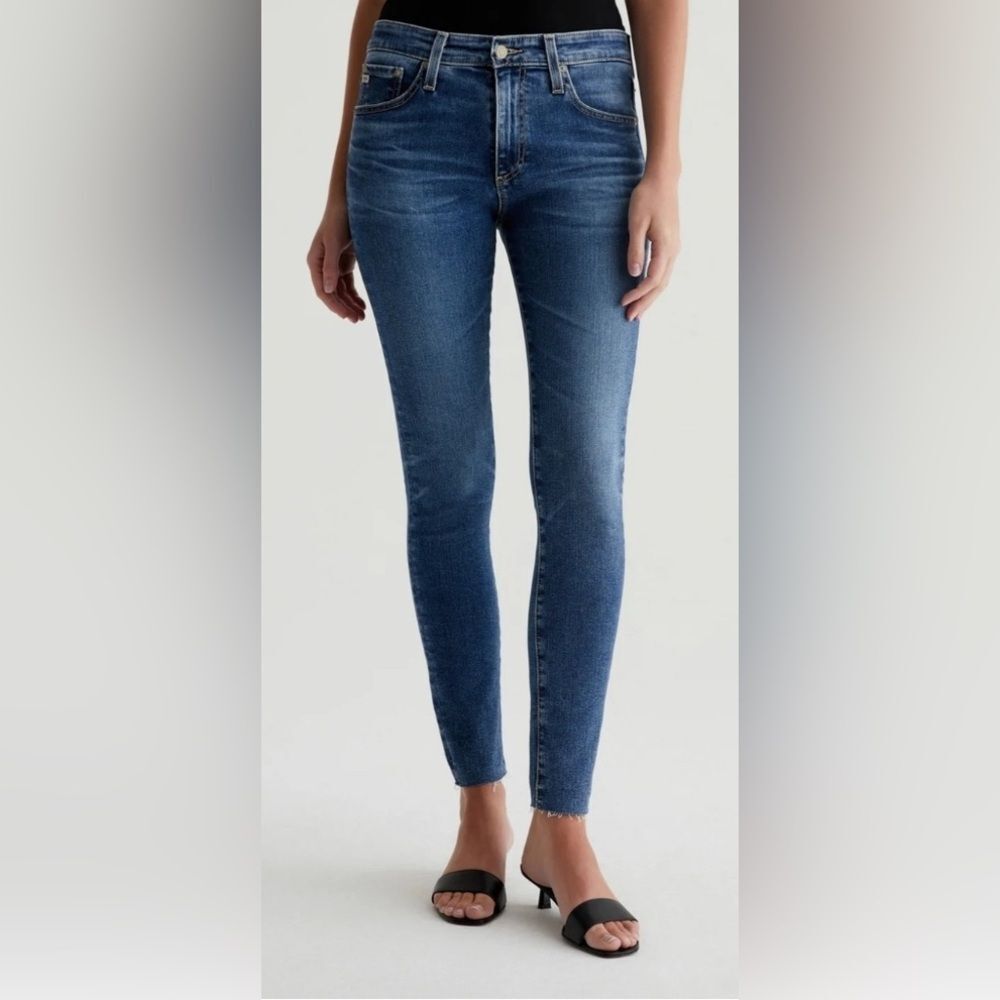 Ag Adriano Goldschmied The Farrah Skinny ankle High-Rise jeans 29R